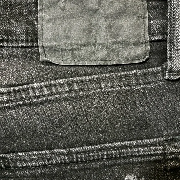 American Eagle Airflex+ Denim Black Jorts Size 30 - Picture 5 of 5